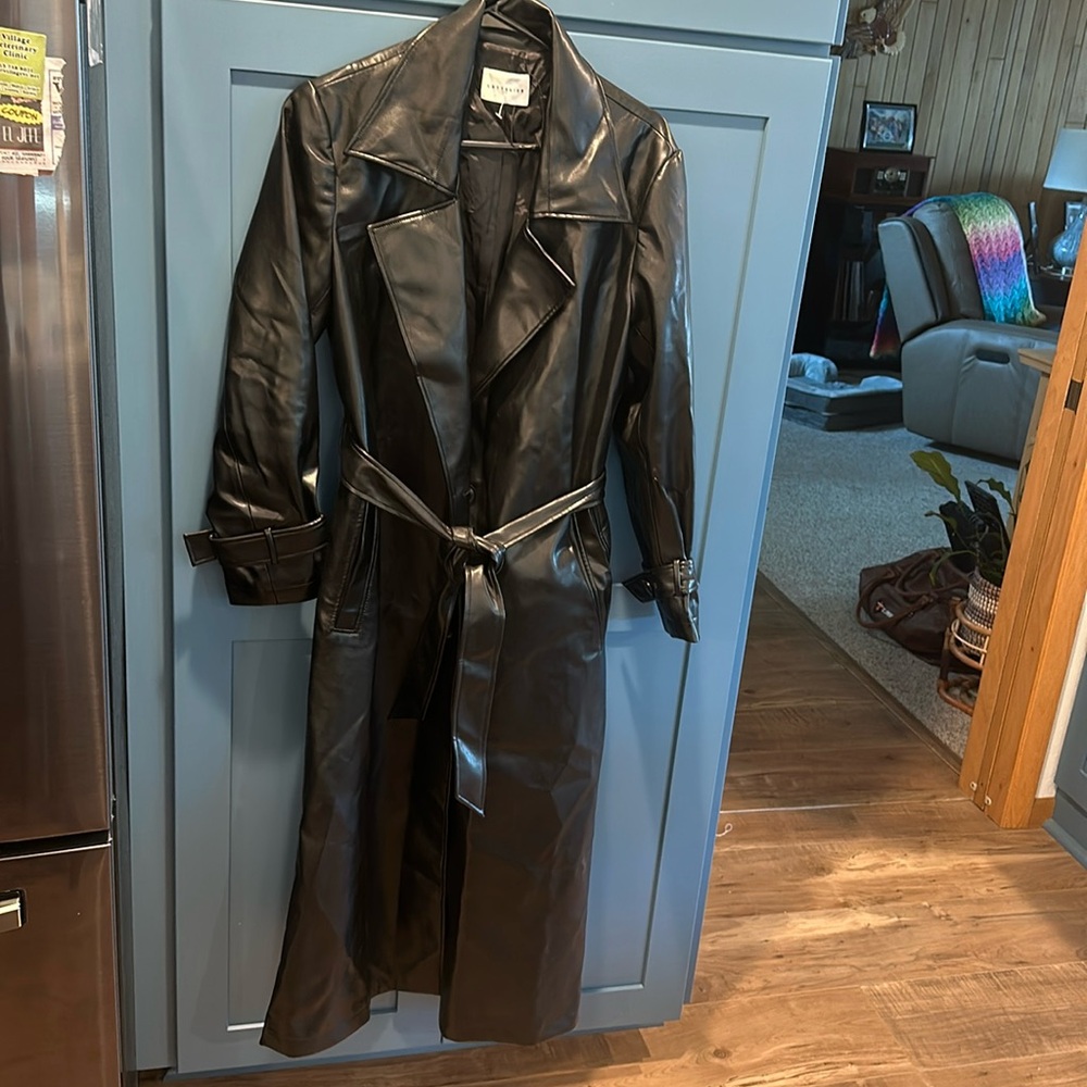 Long black coat